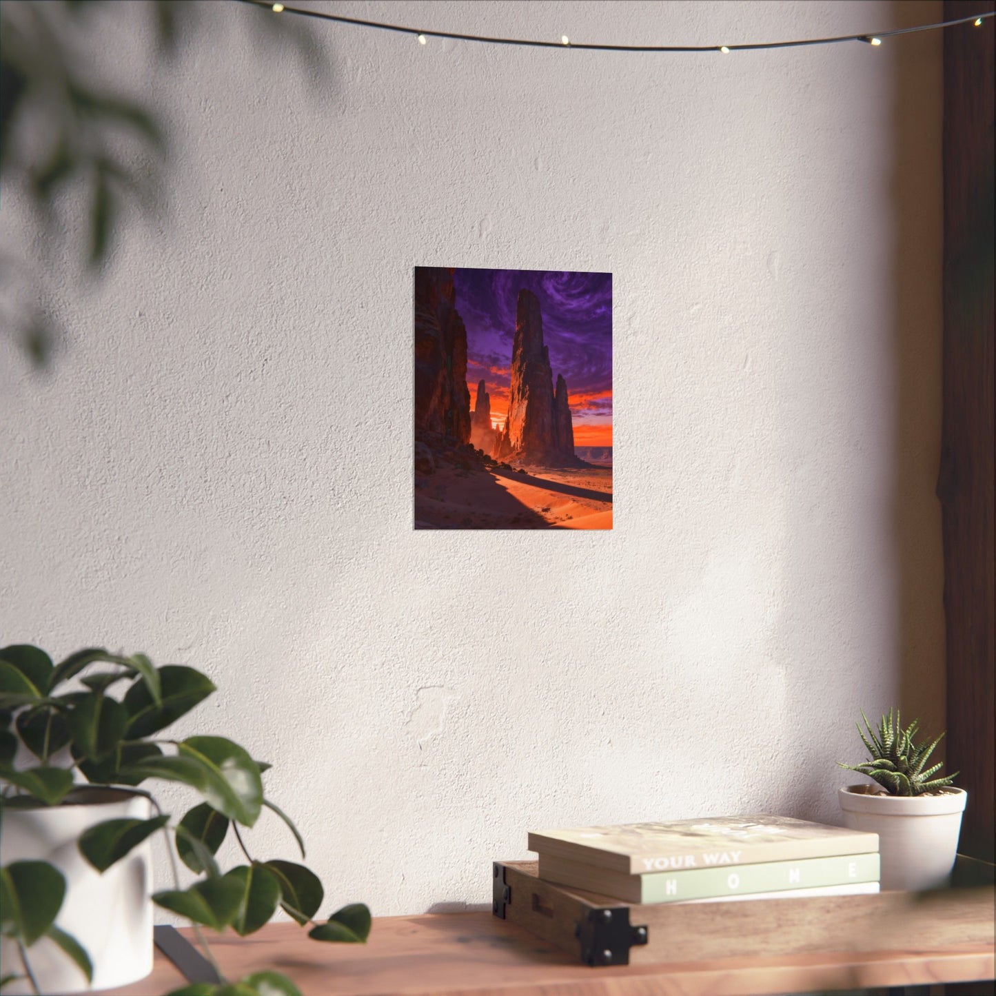 Digital download Poster - Desert Sunset Print