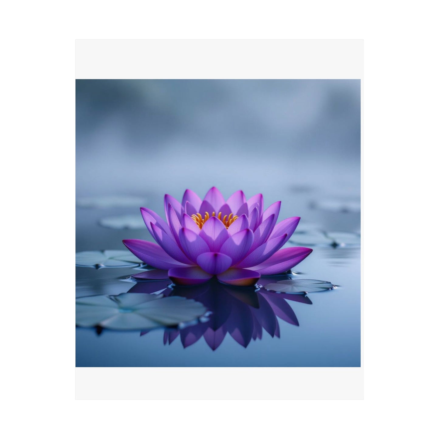 Póster Naturaleza Tranquila - Decoración floral para el hogar, arte mural, inspiración para la meditación, regalo para amantes de la naturaleza, decoración de oficina