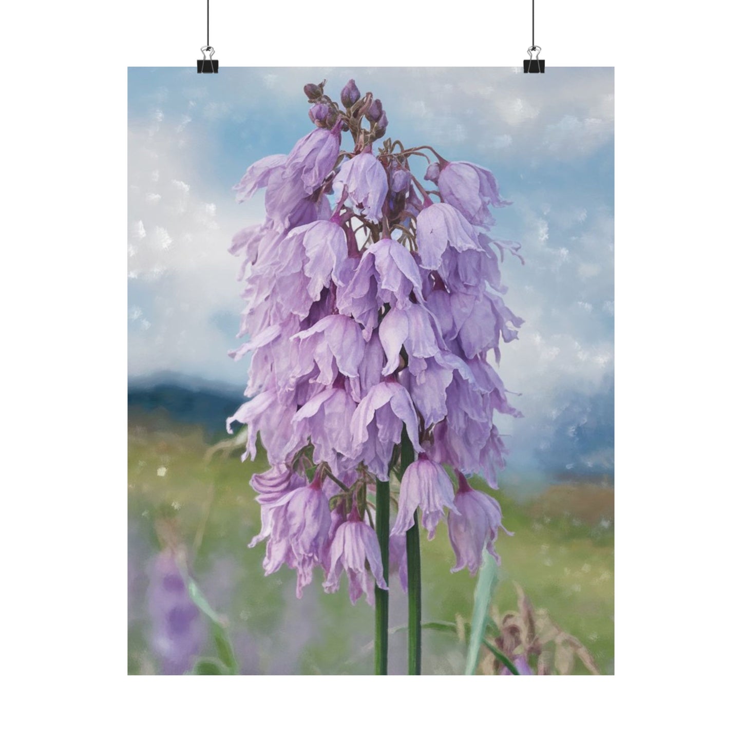 Láminas florales para pared, pósteres verticales mate, decoración del hogar, decoración floral, póster de naturaleza, regalo para amantes de la jardinería, arte para cada estación.