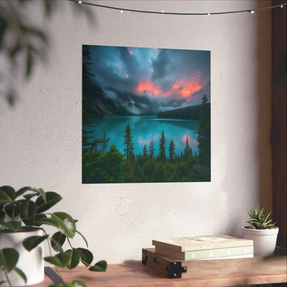 Impresiones artísticas mate de descarga digital para una decoración tranquila del hogar, arte mural natural, carteles escénicos para dormitorio, sala de estar, regalo para amantes de la naturaleza.