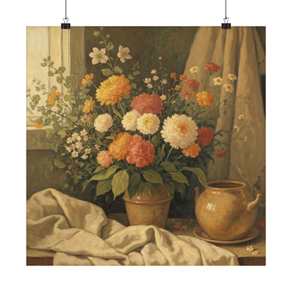 Digital download antique Flowers Posters