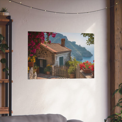 Ocean Amalfi Coast Poster