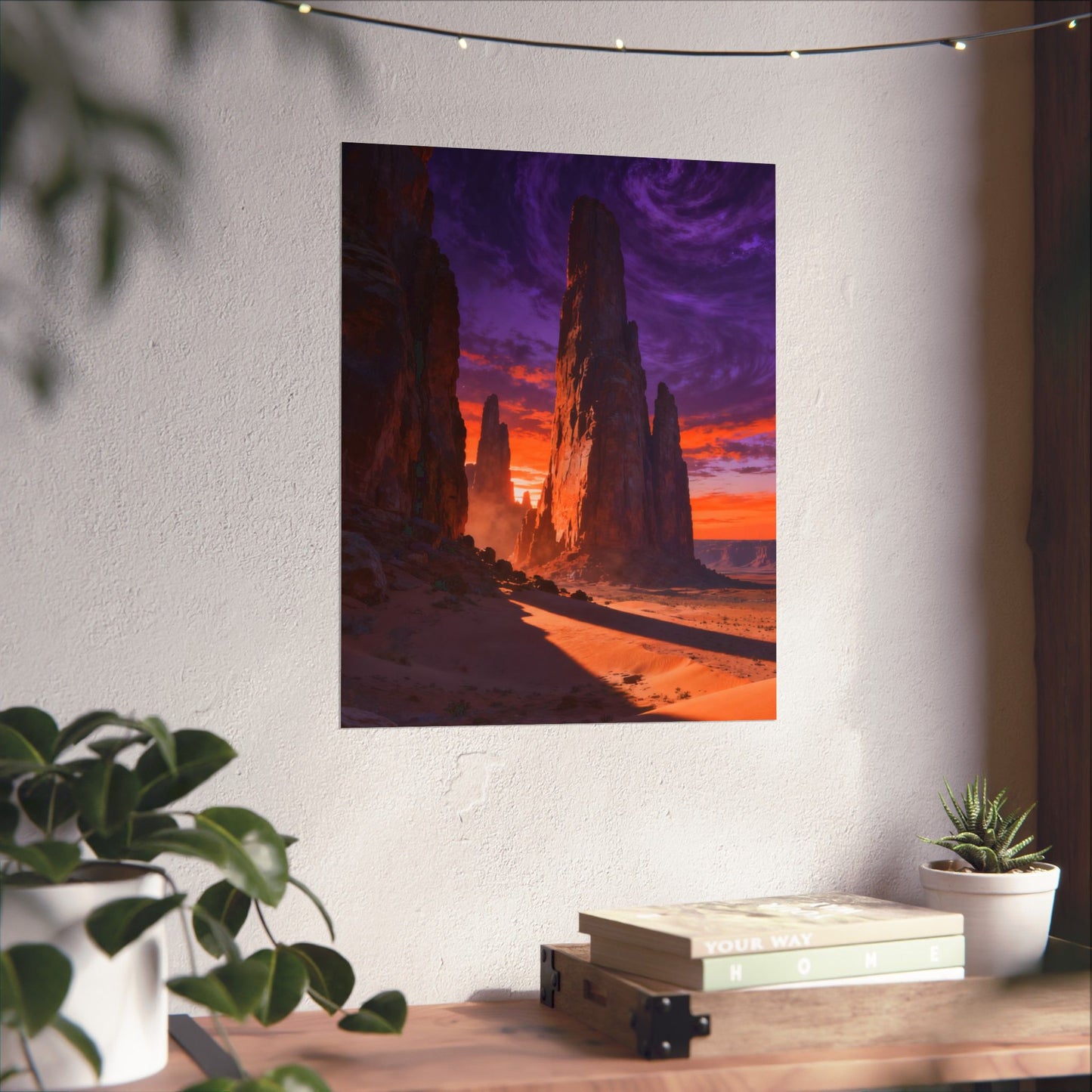 Digital download Poster - Desert Sunset Print