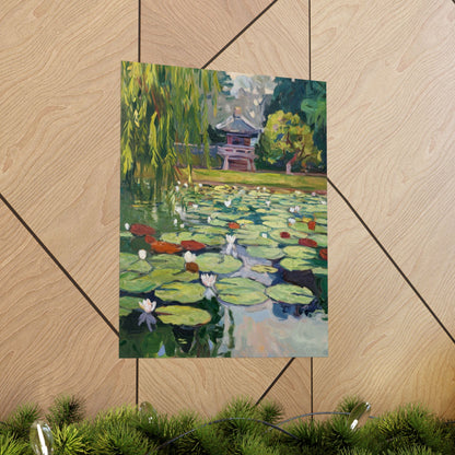 Lámina floral, decoración botánica para pared, elegante detalle para el hogar, inspiración natural, regalo para ella, decoración para amantes del arte, impresionismo