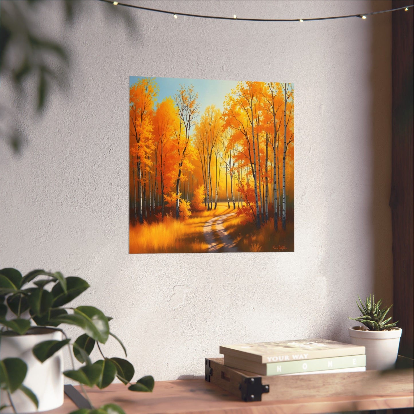 Digital download Posters - Forest at Fall Design