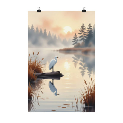Digital download Posters - Nature-Inspired Tranquil Landscape Art Wall Decor
