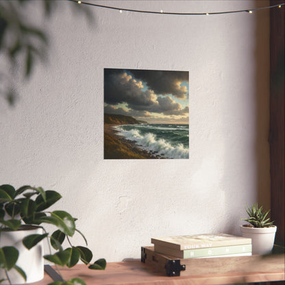 Ocean Waves Poster