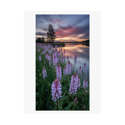 Vertical Poster - Landscape at Dawn