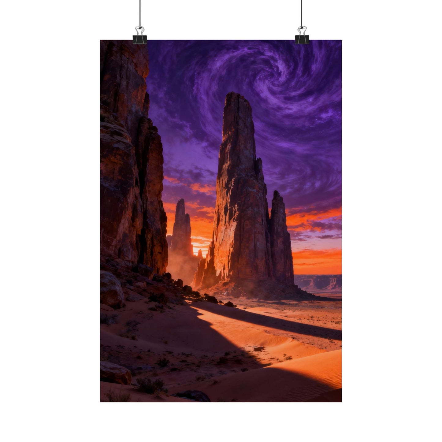 Digital download Poster - Desert Sunset Print