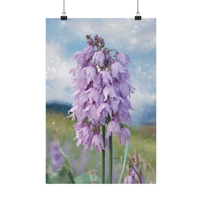 Láminas florales para pared, pósteres verticales mate, decoración del hogar, decoración floral, póster de naturaleza, regalo para amantes de la jardinería, arte para cada estación.