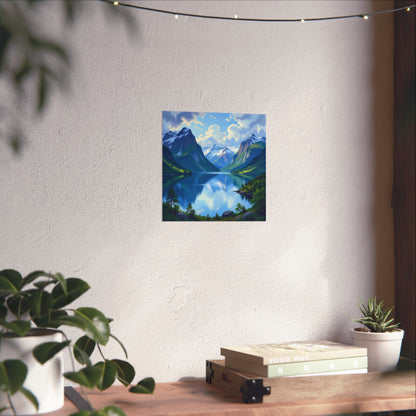 Posters - Landscape Norwegian Fjords