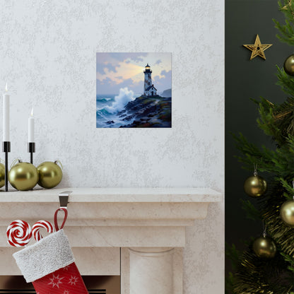 Digital download Coastal Lighthouse Poster