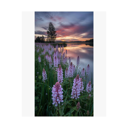 Vertical Poster - Landscape at Dawn