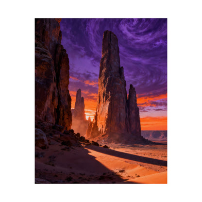 Digital download Poster - Desert Sunset Print