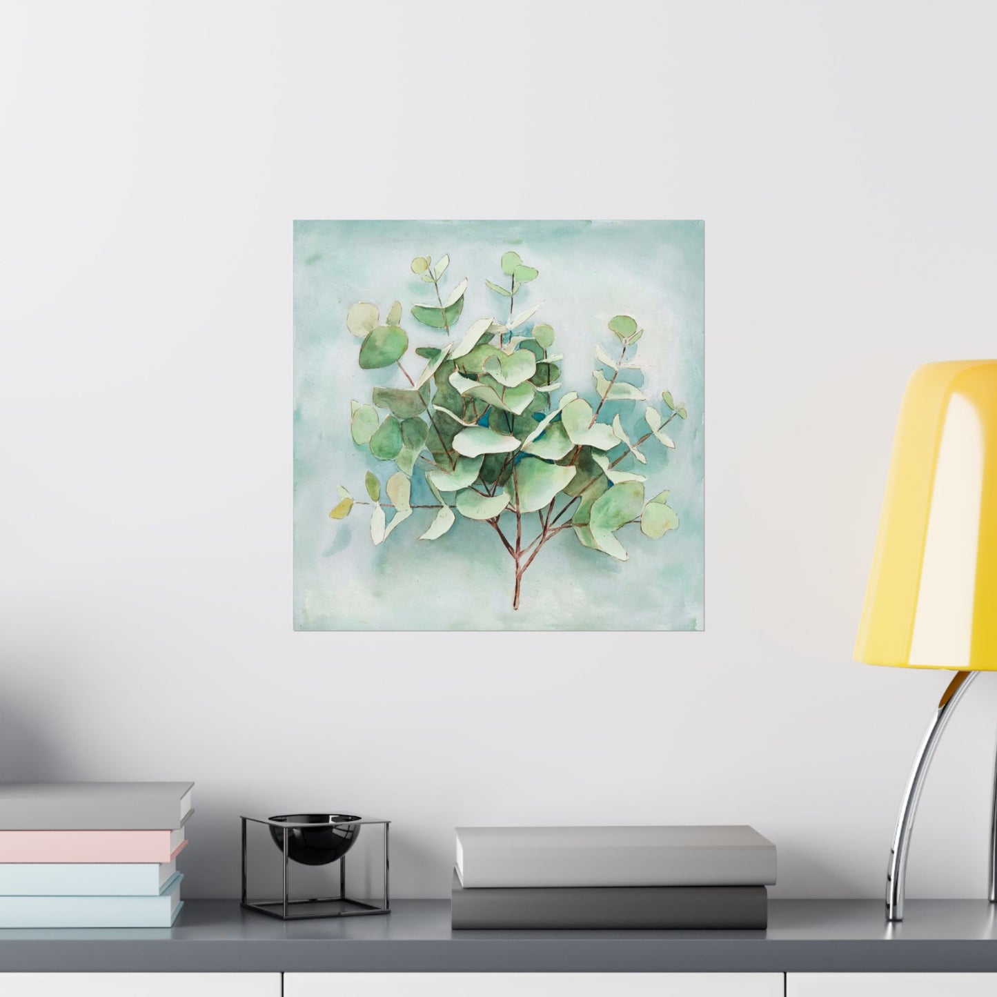 Digital download Eucalyptus Matte Vertical Poster, Botanical Wall Art, Greenery Home Decor, Nature Print, Gift for Plant Lovers