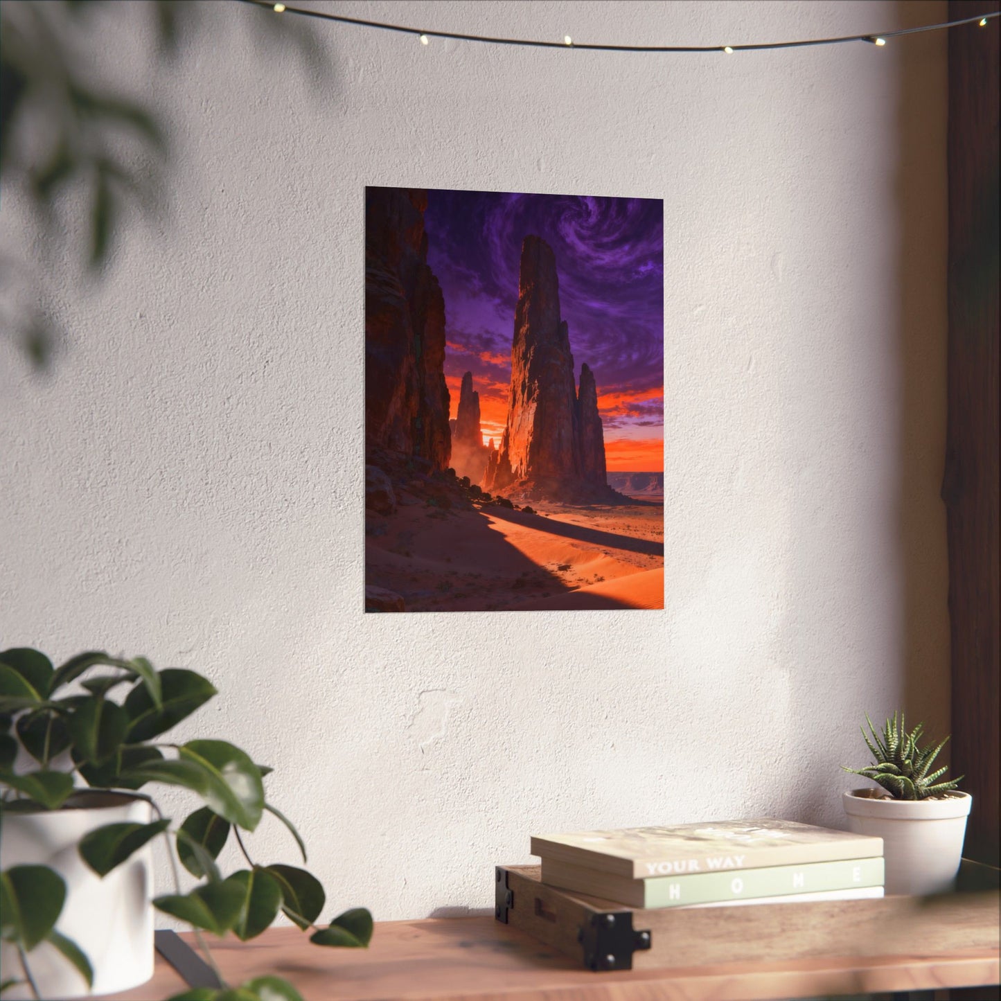 Digital download Poster - Desert Sunset Print