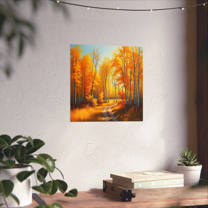 Digital download Posters - Forest at Fall Design
