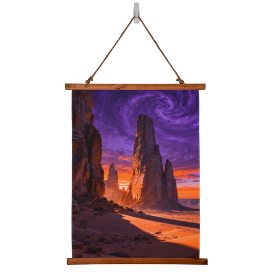 Poster Desert Sunset