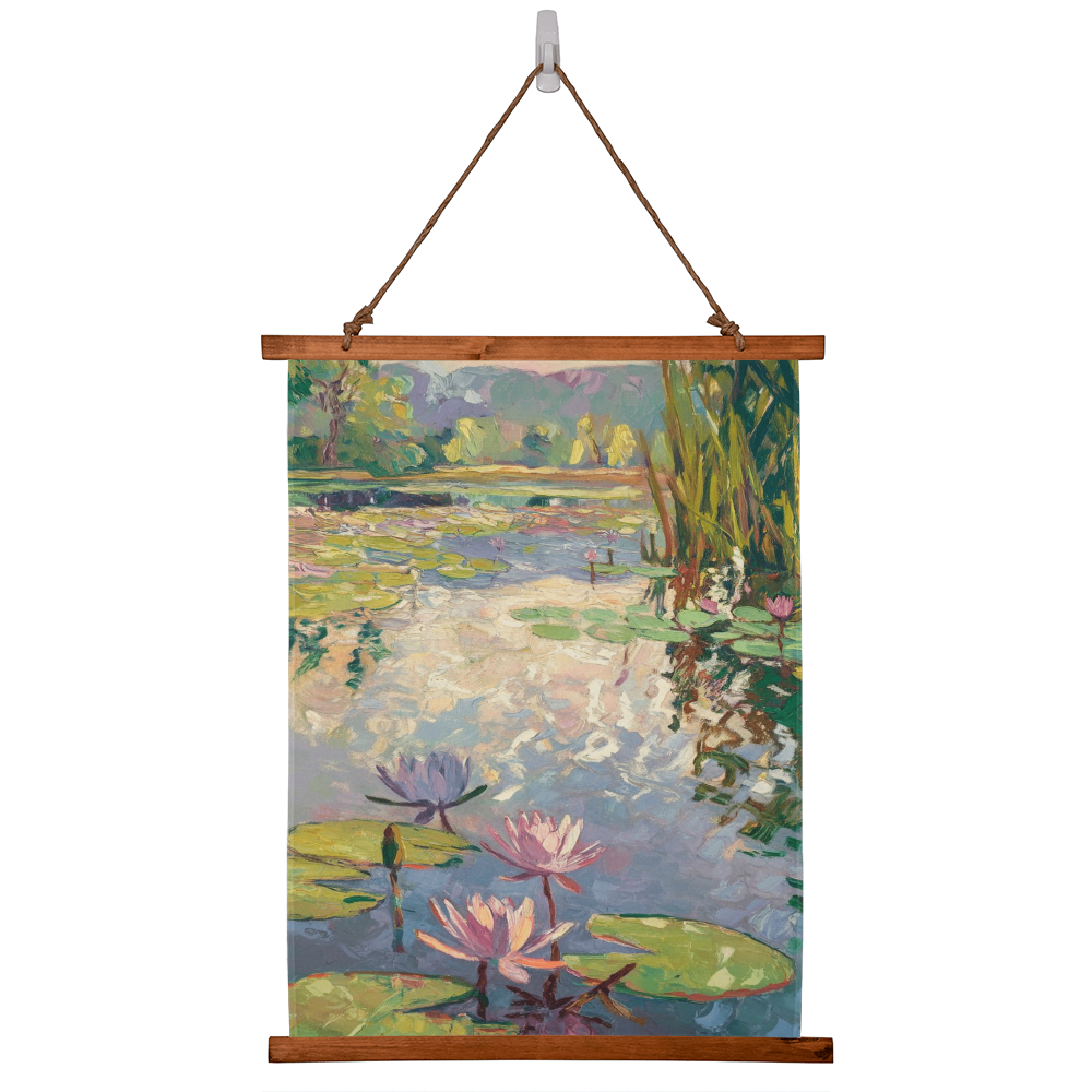 Waterlilies in Monet style