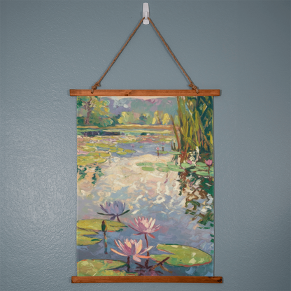Waterlilies in Monet style