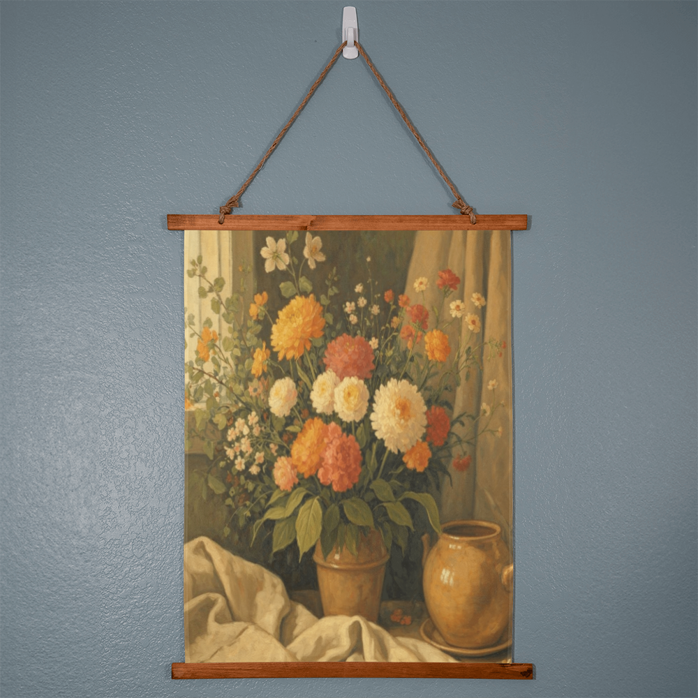 Antique flowers bouquet