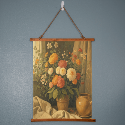 Antique flowers bouquet