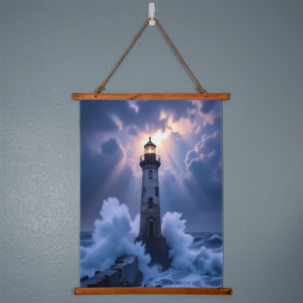 Lighthouse coastal art