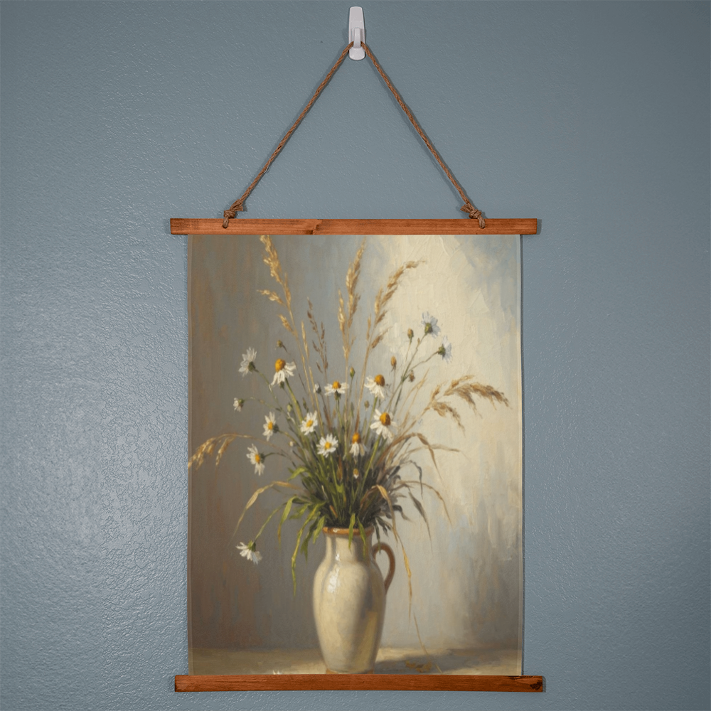 Antique flowers tapestry