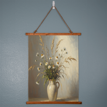 Antique flowers tapestry
