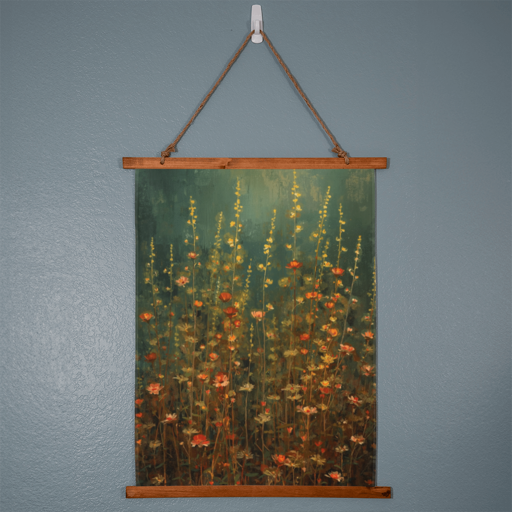 Lush Wildflowers poster
