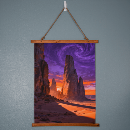 Poster Desert Sunset