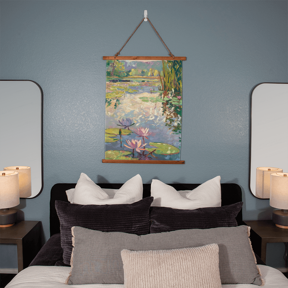 Waterlilies in Monet style