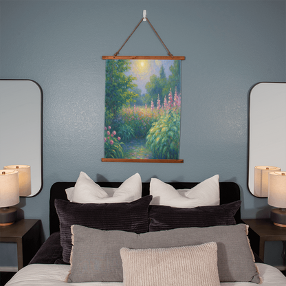 Wildflowers and sunset Monet style