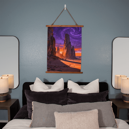 Poster Desert Sunset