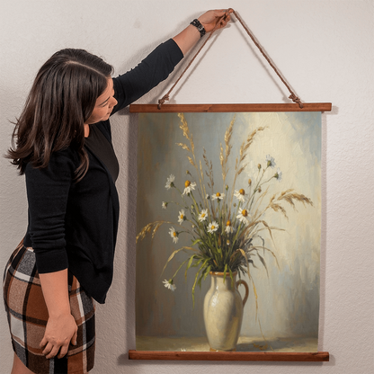 Antique flowers tapestry
