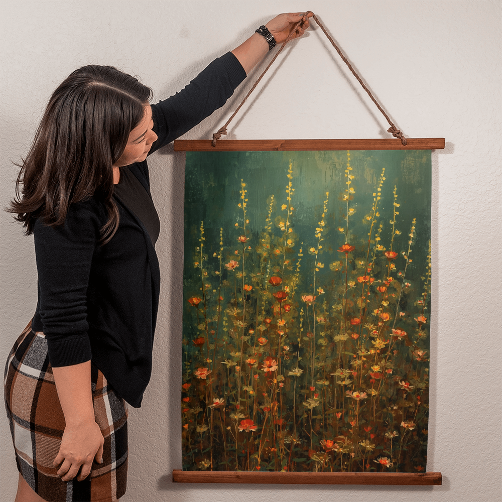 Lush Wildflowers poster