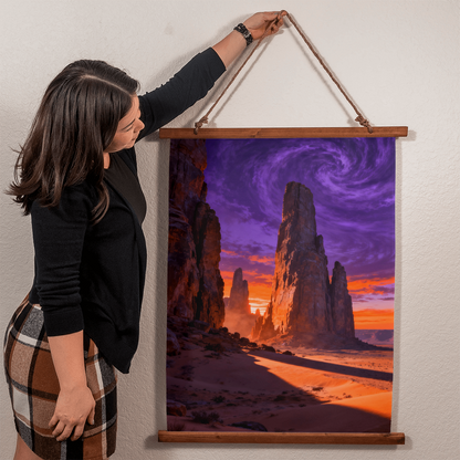 Poster Desert Sunset