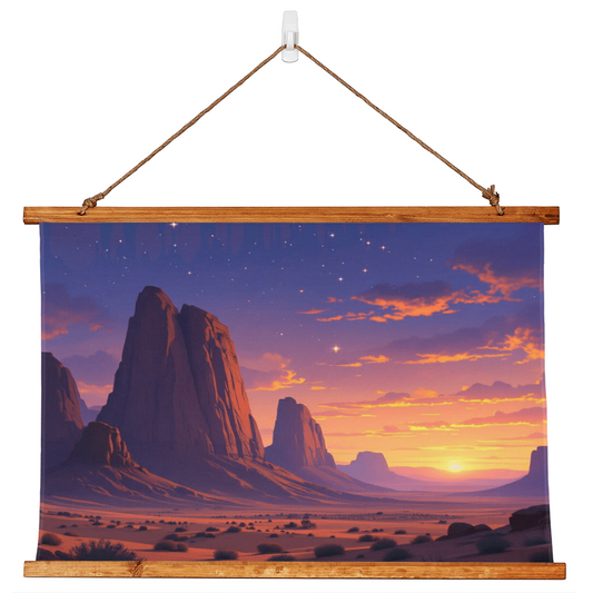 Poster Desert Sunset