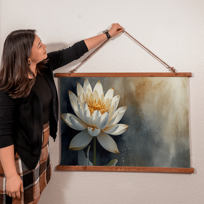 Minimalist ethereal flower