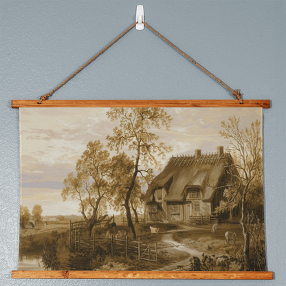 Antique rustic landscape