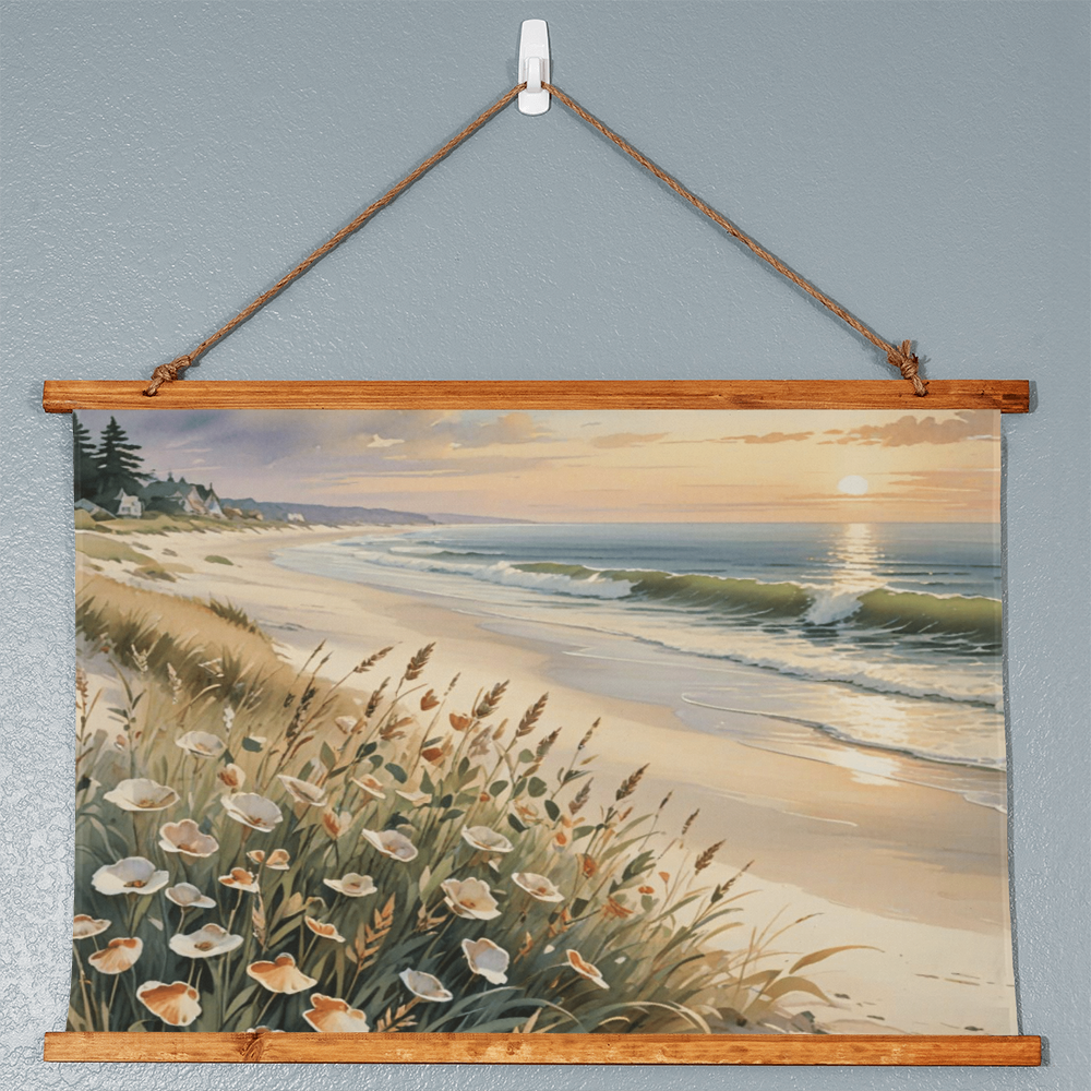 Beautiful beach poster