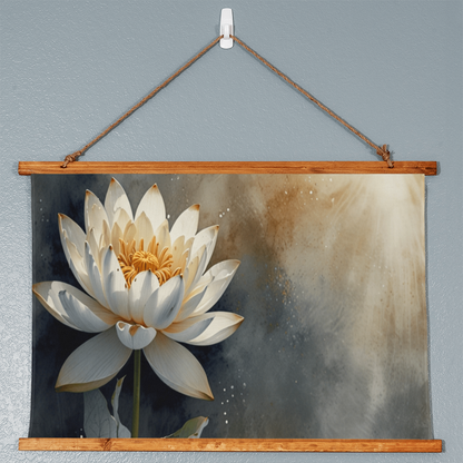 Minimalist ethereal flower